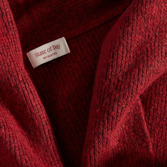 #171 State of Day Women's Knit Long-Sleeve Duster Robe - Picture 2 of 4